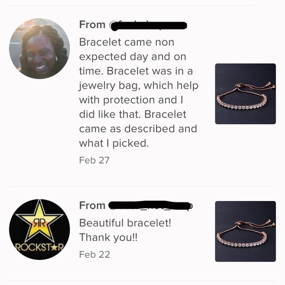 Adjustable Tennis Bracelet w/ 4mm Zirconia - Picture 12 of 12